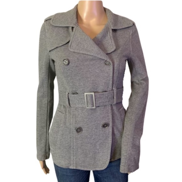 Armani Exchange Knit Peacoat - Picture 1 of 4